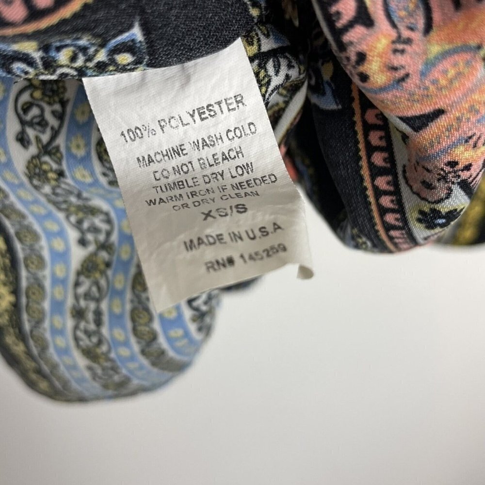 Eyes Of Simone Multi Color Print Striped Open Car… - image 6